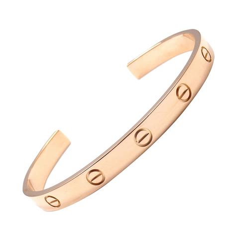 cartier open cuff love bracelet